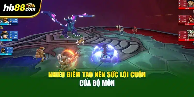 Nhiều điểm tạo nên sức lôi cuốn của bộ môn